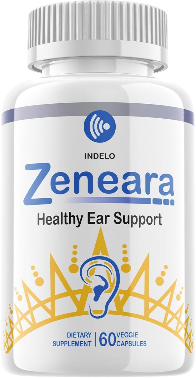 Zeneara Healthy Ear Support Supplement - High Strength Capsules for Hearing Health - görsel 1