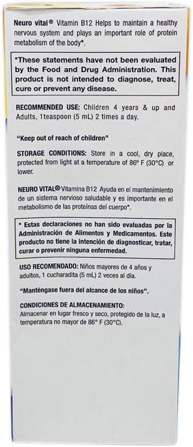 Neuro Vital B12 Energy Syrup - görsel 5