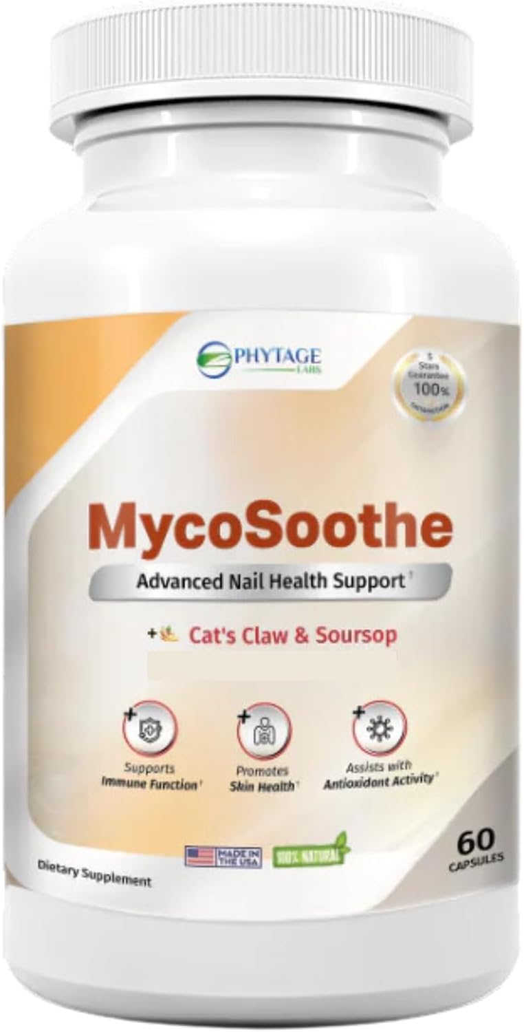 MycoSoothe Advanced Hair, Skin and Nail Support Formula – 60 Capsules - görsel 1
