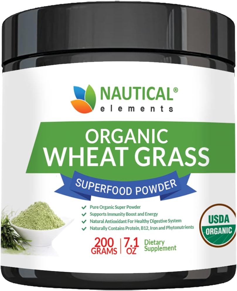 Nautical Elements Organic Wheatgrass Powder - görsel 1