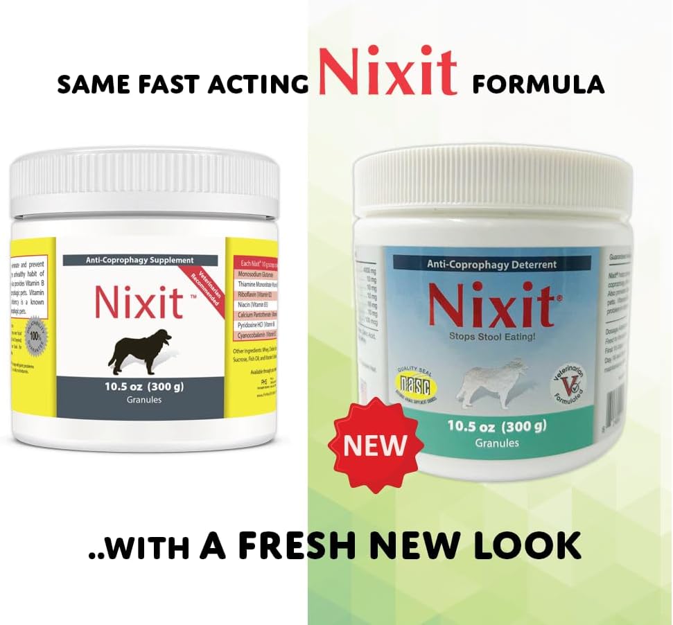 Nixit Anti-Coprophagy Supplement for Dogs – Stops Stool Eating, B-Complex, Chicken Liver Flavour, 298g (10.5 oz) - görsel 8