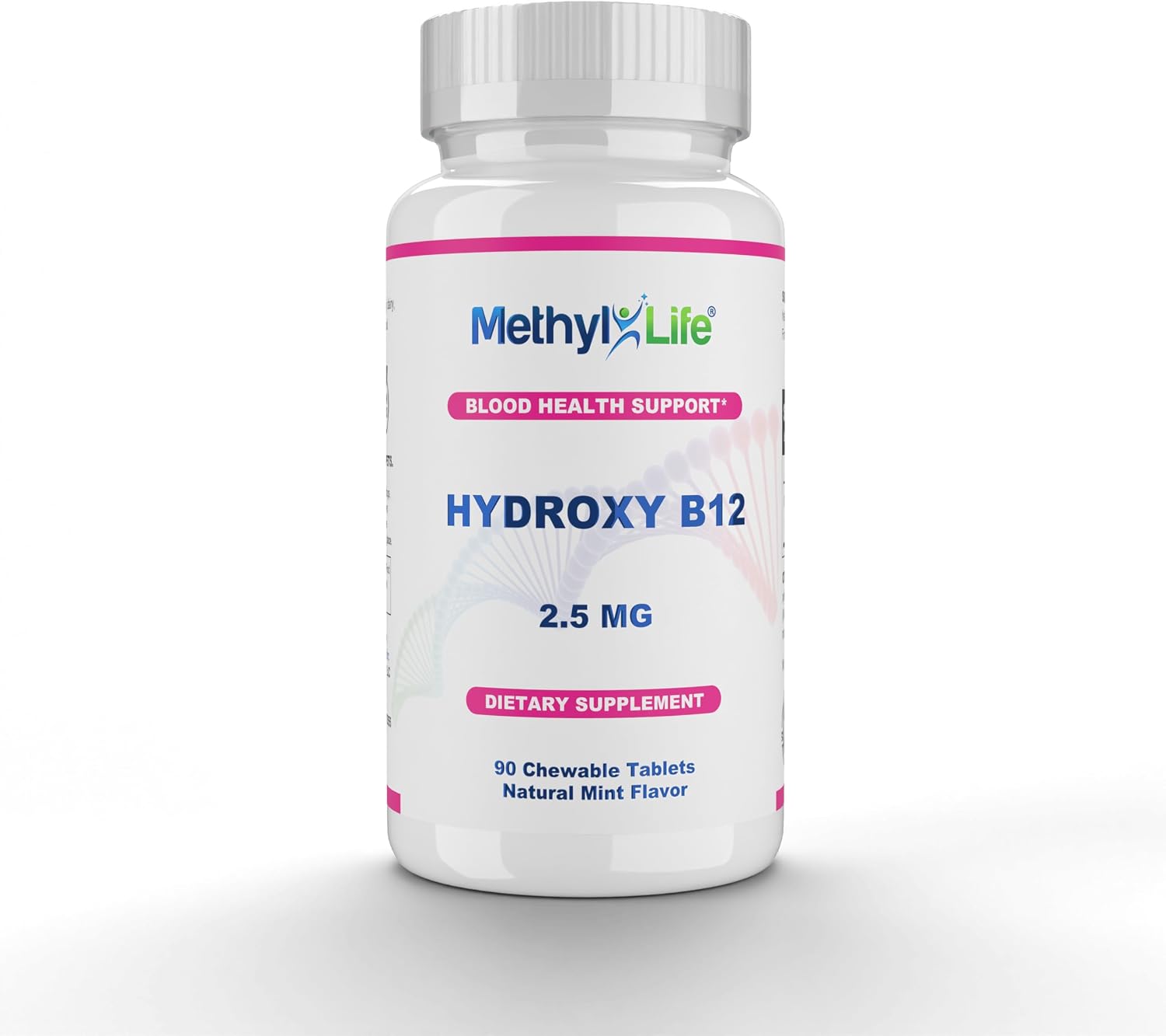 Methyl-Life Hydroxy B12 Sublingual Tablets – Gentle Vitamin B12 Supplement for Energy & Cellular Support – 90 Tablets - görsel 6