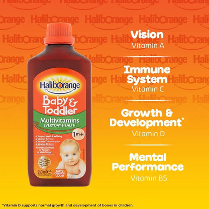 Haliborange All Natural Orange Flavour Multivitamin Liquid