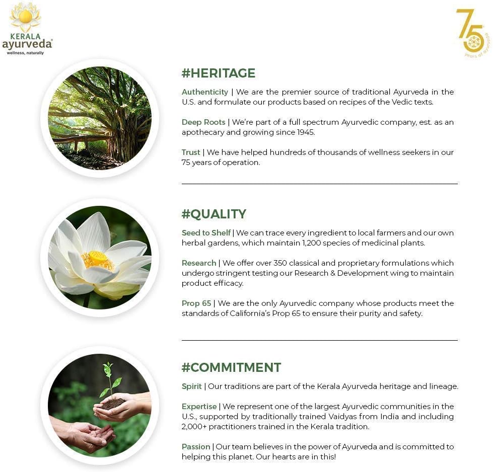 Kerala Ayurveda Neck Support Herbal Capsules - Ayurvedic Support for Neck, Shoulders, and Upper Back, 90 Capsules - görsel 7