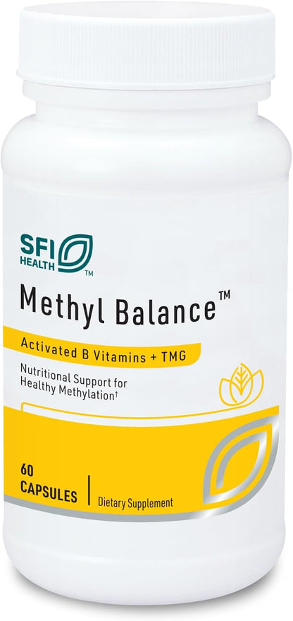 Methyl Balance - Activated B Complex with Betaine TMG | SFI Health - 60 Capsules