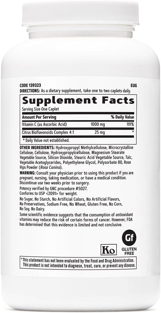 GNC Vitamin C Timed-Release 1000 mg - Twin Pack - görsel 2