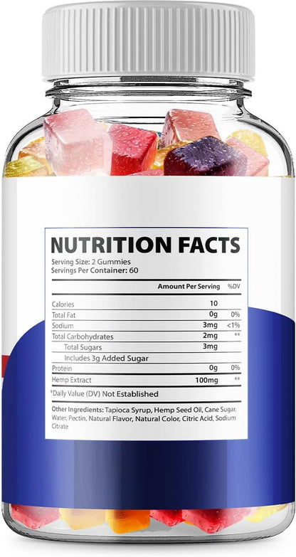 Massive Girth Hemp Gummies Advanced Formula - 5 Pack (300 Gummies)