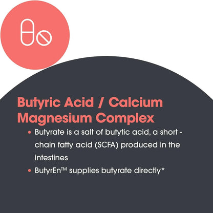 ARG ButyrEn Colon Lining Nutrition – Gut and Colon Health Supplement – 100 Delayed-Release Capsules