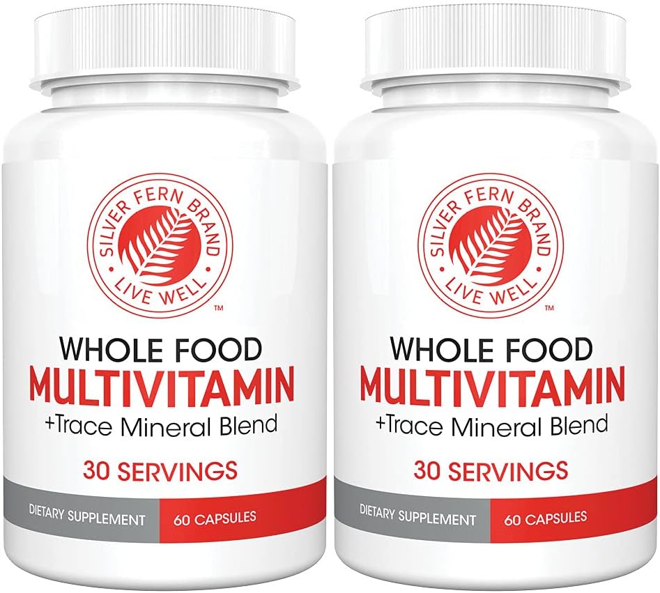 Silver Fern Whole Food Daily Multivitamin with Trace Minerals - görsel 10