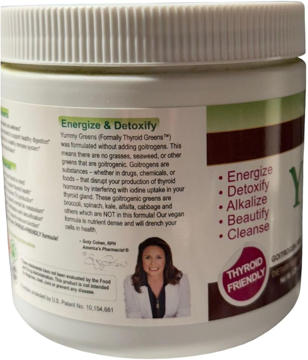 Yummy Greens Drink Mix – Patented Superfood Powder with Probiotic - görsel 3