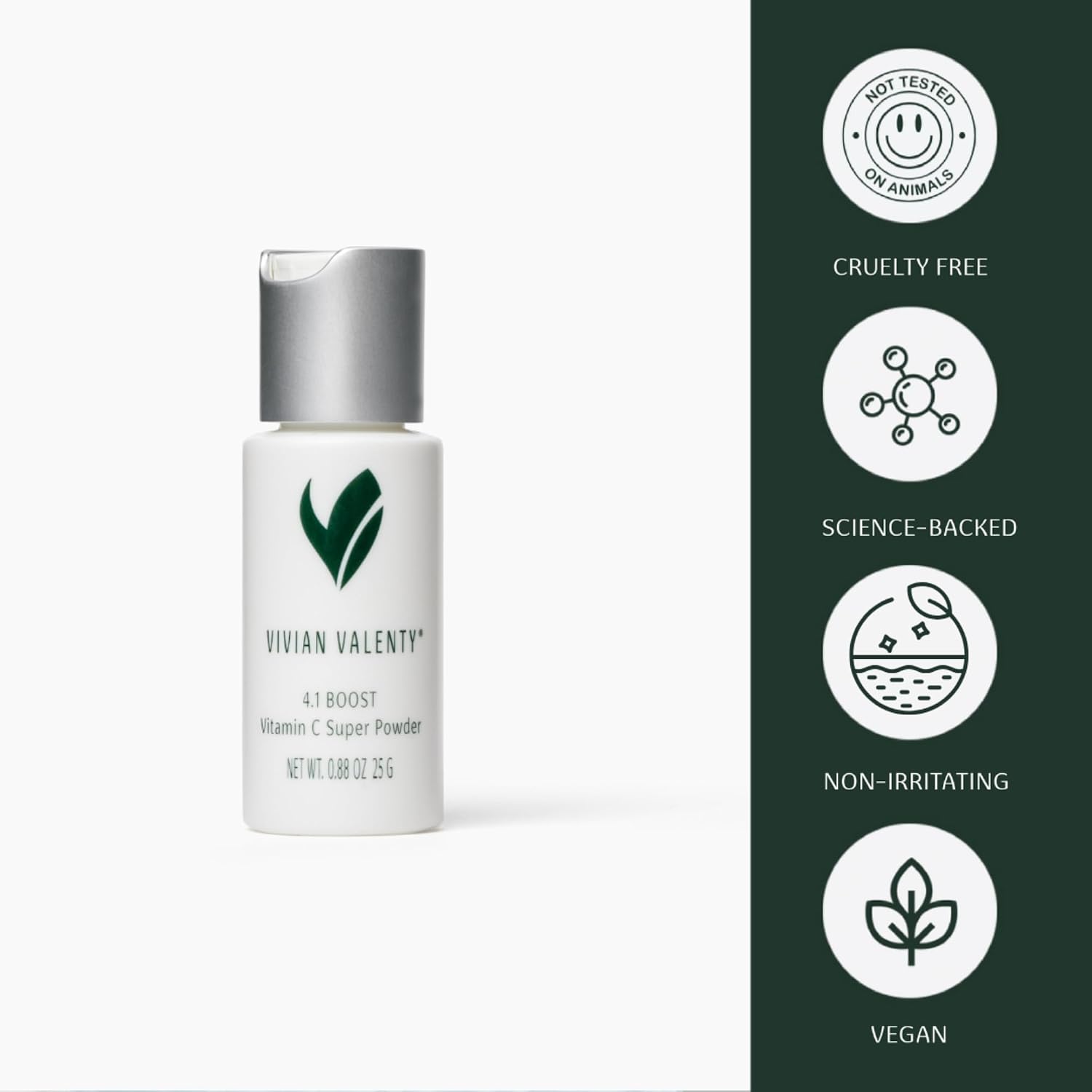 Vivian Valenty Skin care 4.1 Boost Vitamin C Ascorbic Acid Powder, 10g - görsel 3