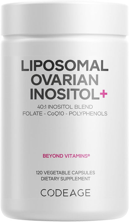 Codeage Liposomal Ovarian Inositol+ Supplement