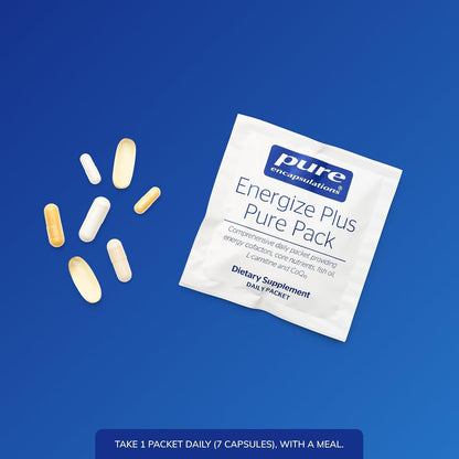 Pure Encapsulations Energise Plus Pure Pack – Energy and Nutrient Metabolism Support, 30 Sachets