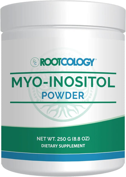 Rootcology Myo-Inositol Powder – Mood, Brain Health and Liver Support (250 g)