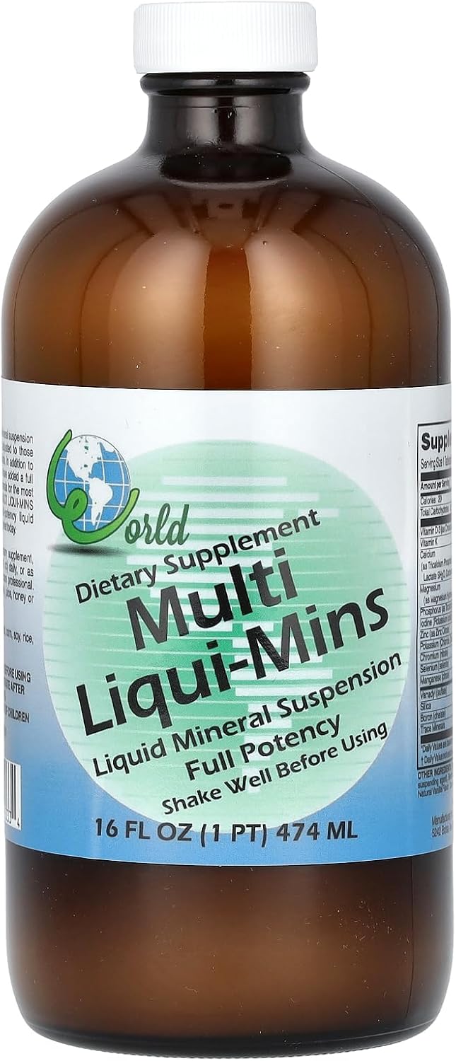 World Organic Multi-liqui-mins - Liquid Trace Mineral Supplement - görsel 1