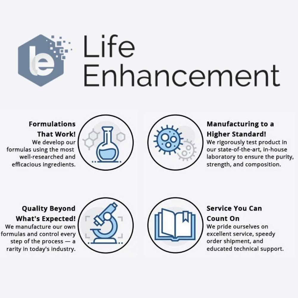 Life Enhancement Ultra Pure Vitamin C Powder - 1,100 mg Ascorbic Acid - 227 Servings - görsel 4