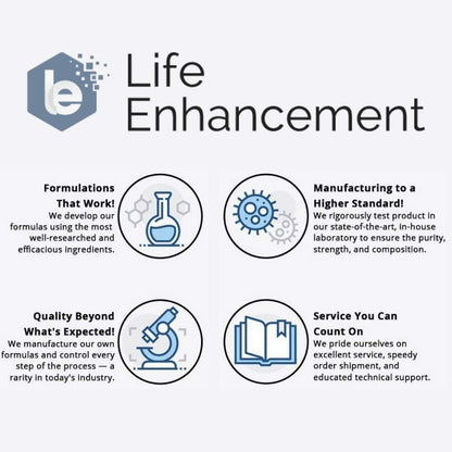 Life Enhancement Ultra Pure Vitamin C Powder - 1,100 mg Ascorbic Acid - 227 Servings