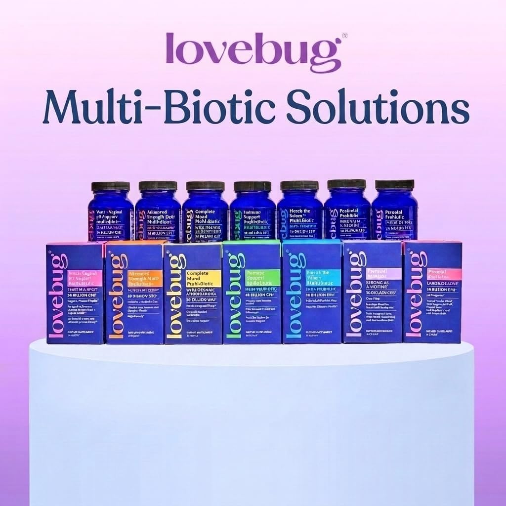 LOVEBUG Postnatal Probiotic – 30 Capsules - görsel 10