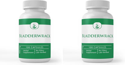 PURE ORIGINAL INGREDIENTS Bladderwrack Food Supplement (100 Capsules)
