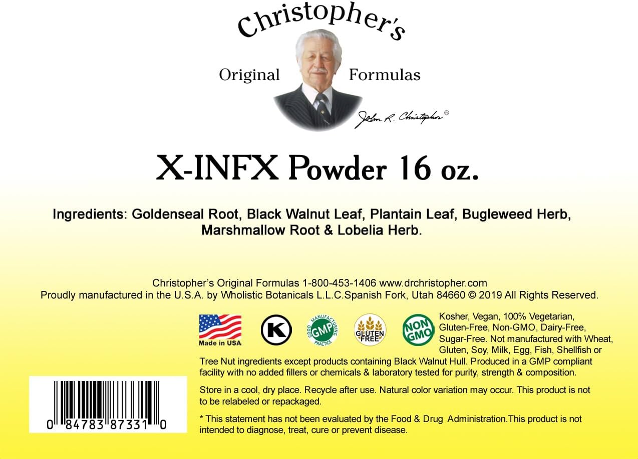 Dr. Christopher's INF Powder 16 oz. - görsel 2