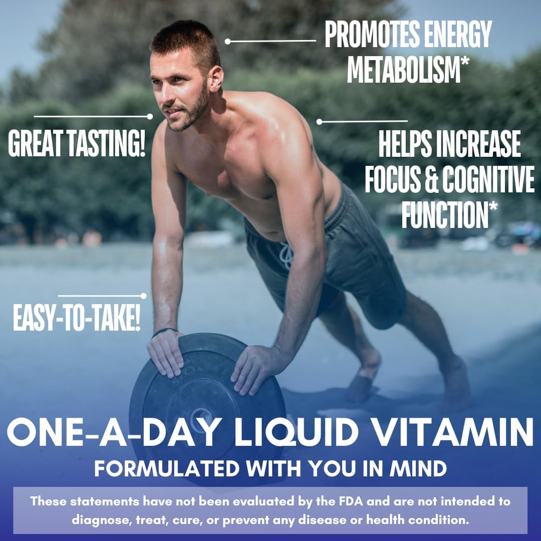 Tropical Oasis Premium Liquid B-Complex w/ Energy maximising Herbs - Fast Absorbing Liquid B Complex Supplement w/ full range of 8 B vitamins - 473 ml (16 fl oz), 32 Servings - görsel 3
