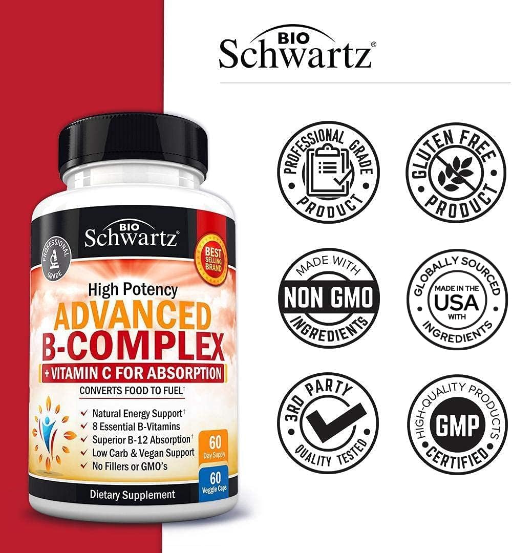 BioSchwartz Vitamin B Complex with Vitamin C - görsel 6
