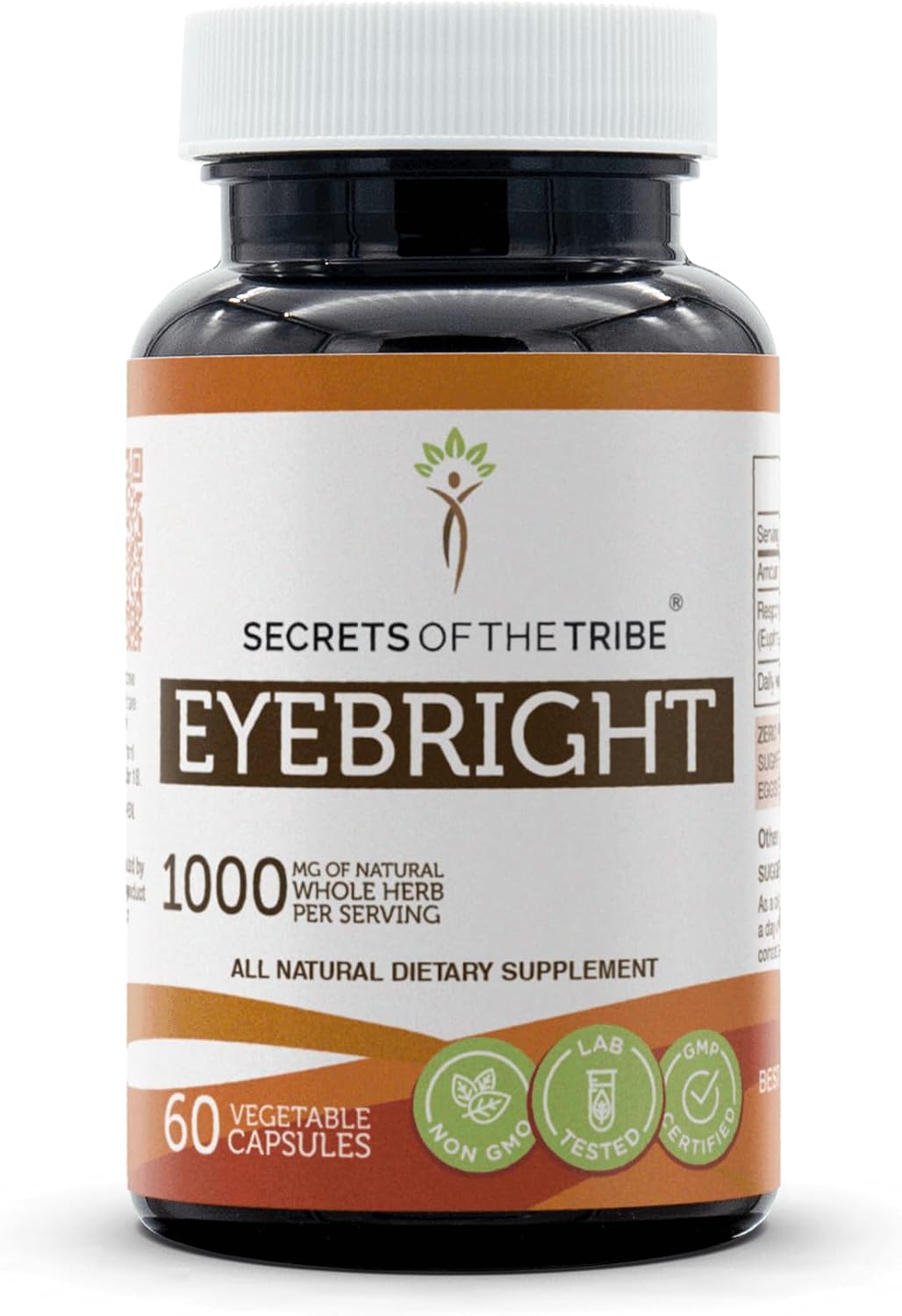 Secrets of the Tribe Eyebright 60 Capsules, 1000 mg - görsel 1
