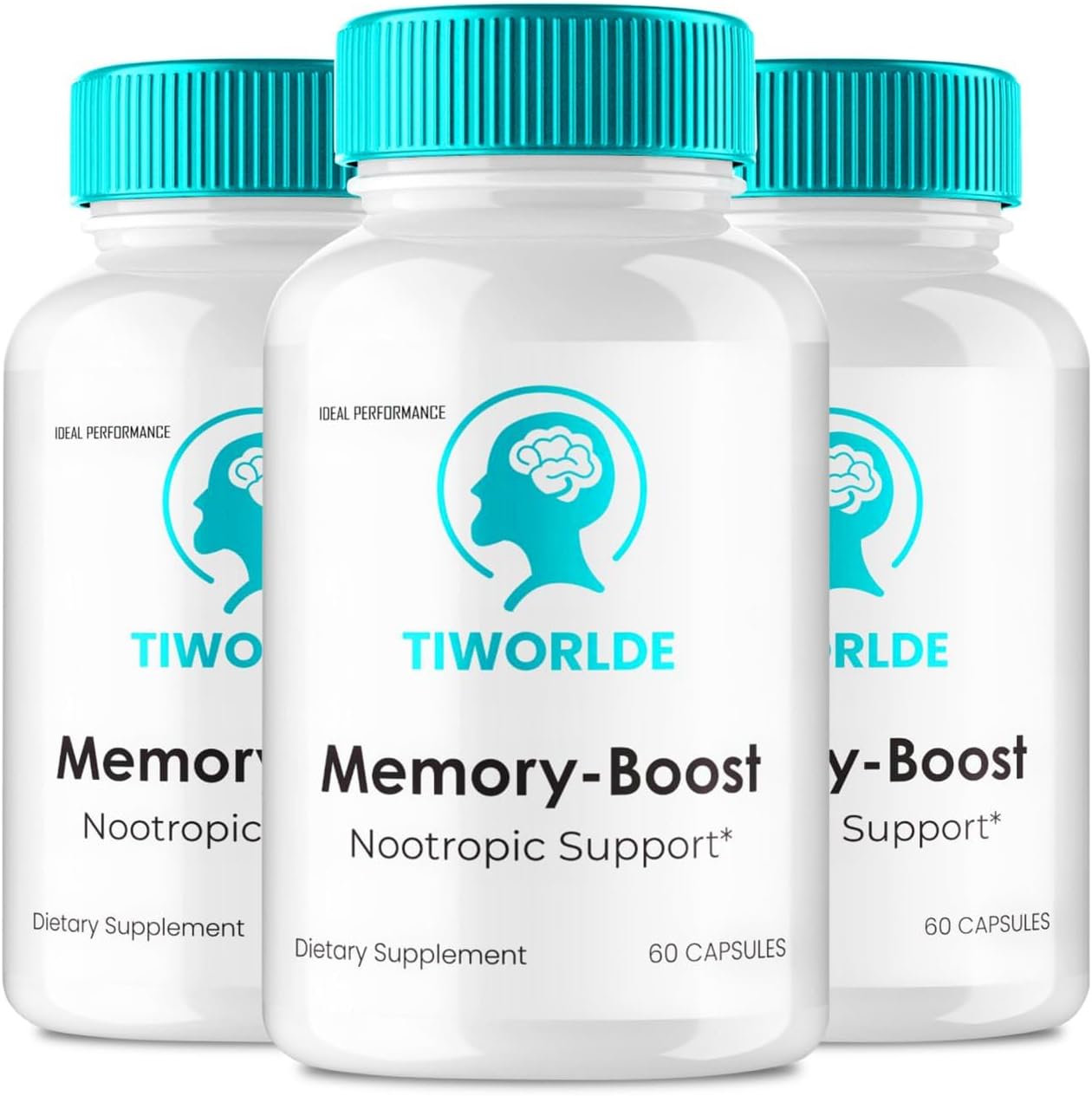 Tiworlde Memory Boost Capsules - Tiworlde Memory-Boost Advanced Formula Nootropic Food Supplement Capsules for Nerve and Brain Health Support, MemoryBoost All Natural Support Reviews (3 Pack) - görsel 1