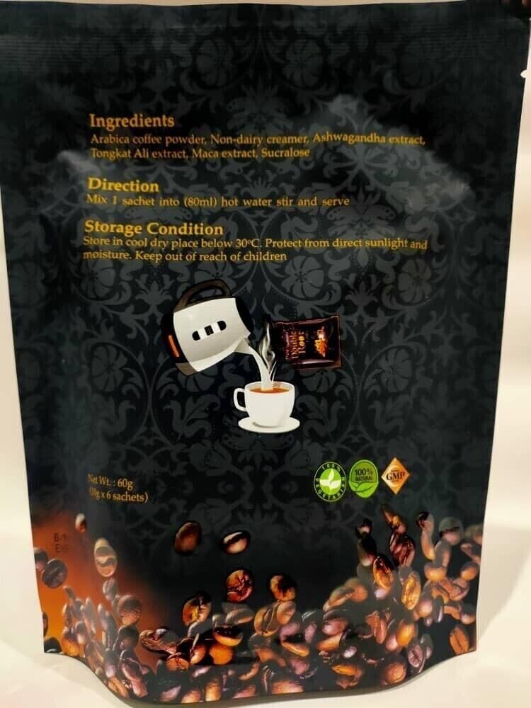 Double Root Coffee Arabica Cafe Energy Support - 3 Packs (18 Sachets) - görsel 4
