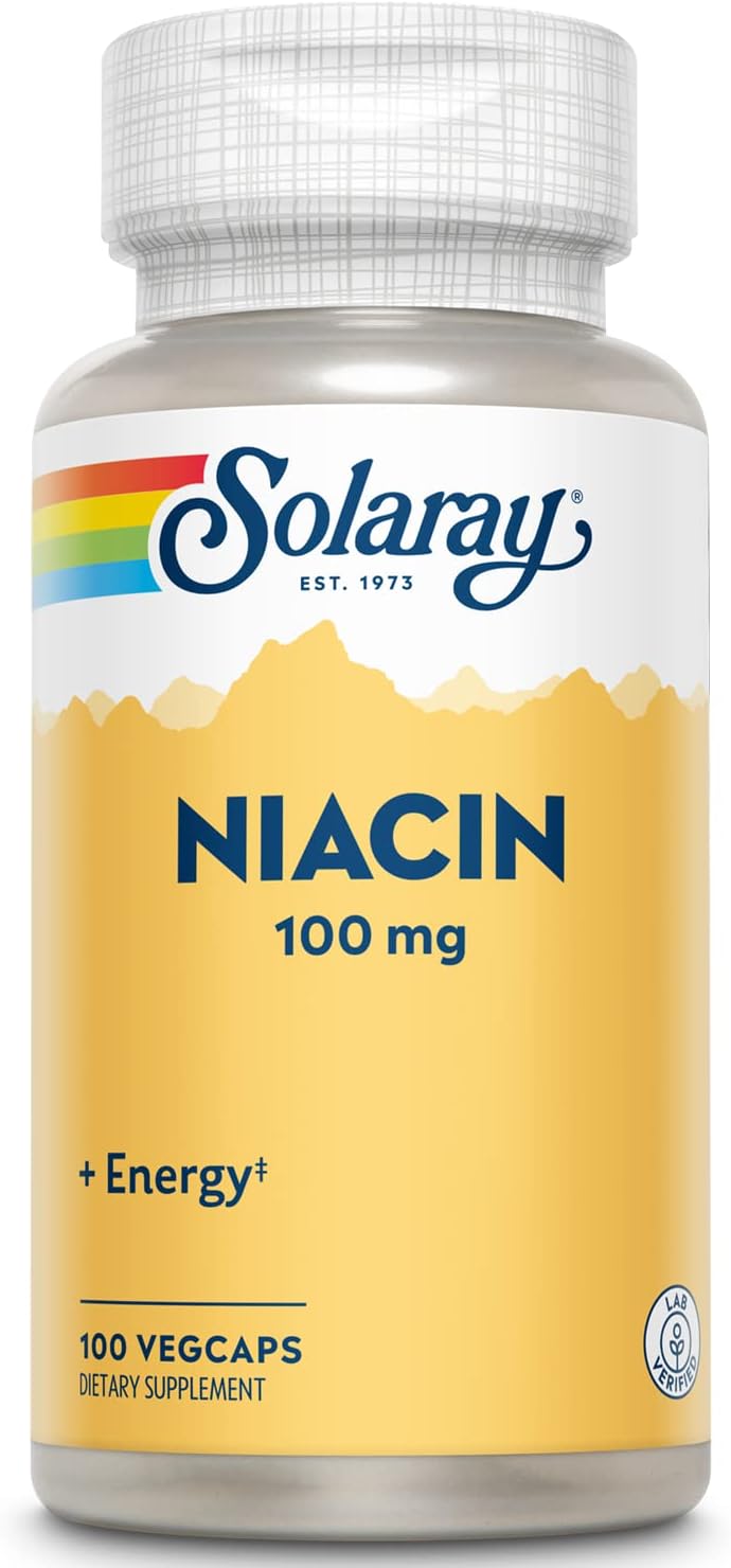 Solaray Niacin (Vitamin B3) Capsules - görsel 1