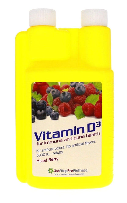 1st Step for Energy Liquid Vitamin D3 – Mixed Berry