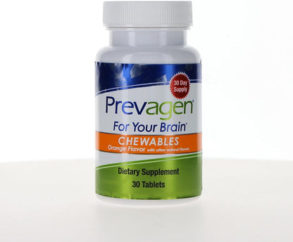 Prevagen Regular Strength Orange Chewables – 90 Tablets (3 Month Supply)