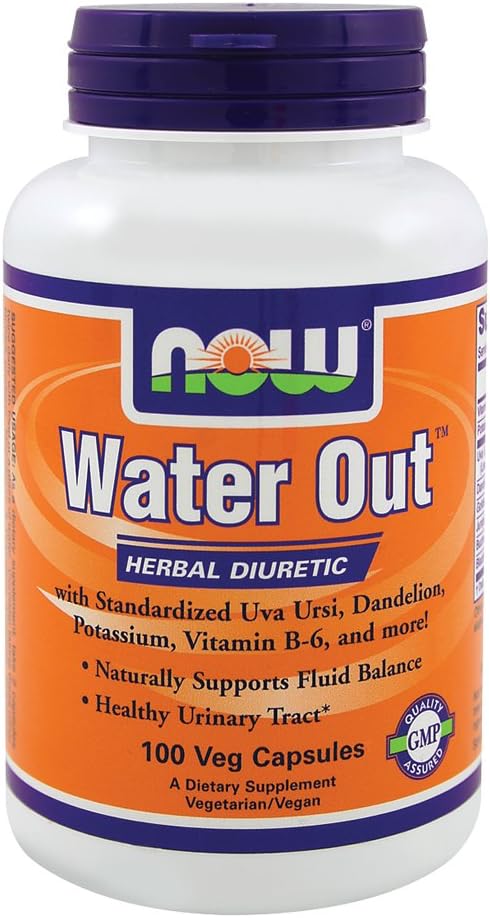 NOW Foods Water Out, 100 Vcaps (3 Pack) - görsel 1