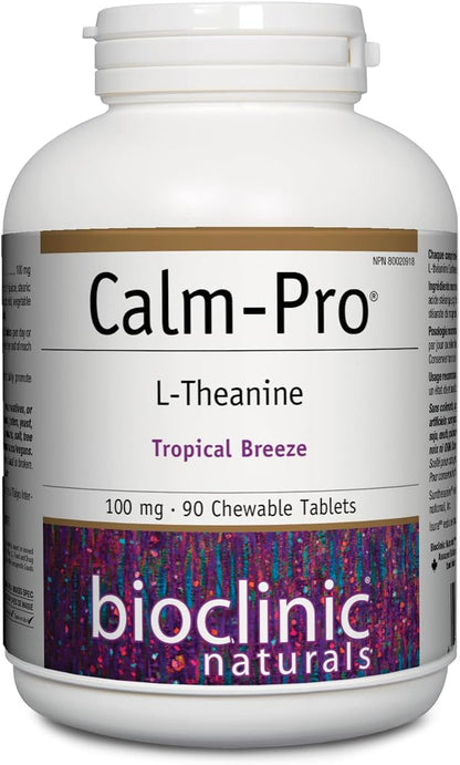 Bioclinic Calm Pro Chewable Tablets, 90 Tablets