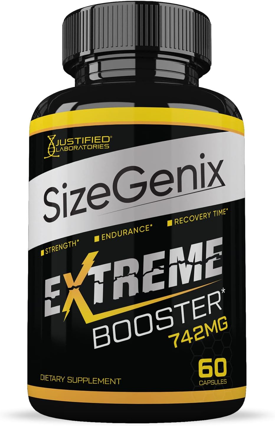 (10-Pack) Sizegenix 742mg All-Natural Advanced Men's Health Formula 600 Capsules - görsel 3