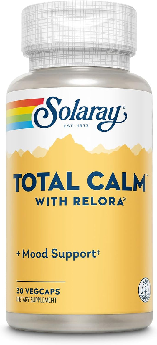 Solaray Total Calm, Vegetable Capsules | 30ct