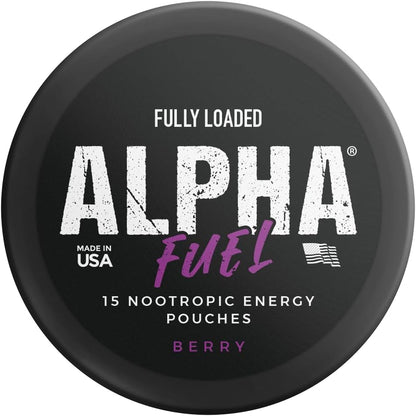 Fully Loaded Alpha Fuel Nootropic Pouches (Berry Fuel)