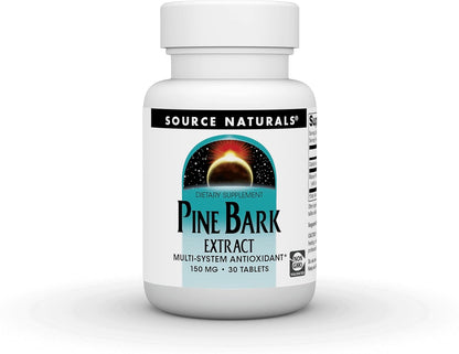 Source Naturals Pine Bark Extract – 150 mg – 30 Tablets
