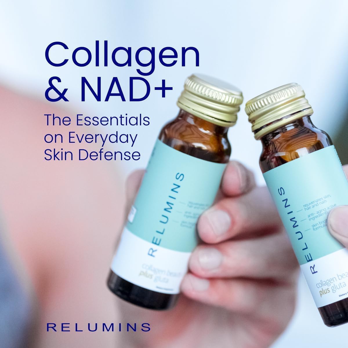 Relumins Collagen & Glutathione Beauty Drink Set – 20 Count (Apple & Pomegranate Flavours) - görsel 4