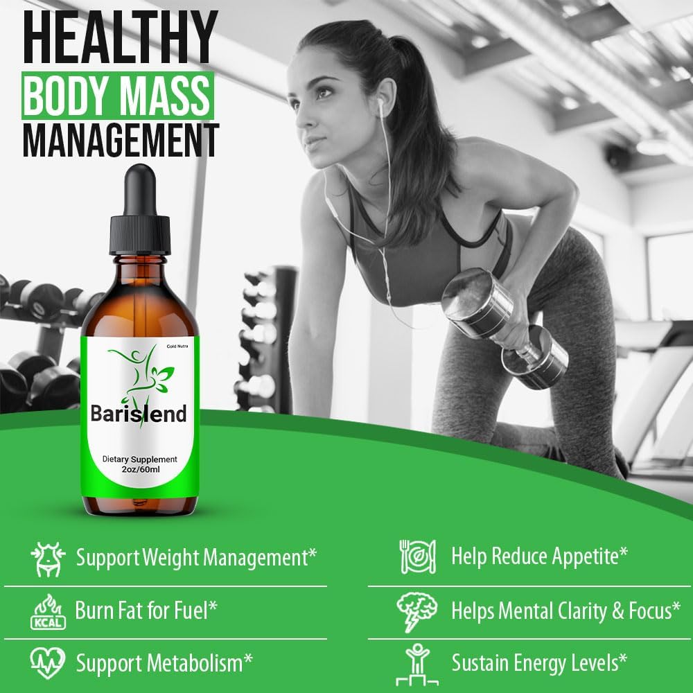 (3 Pack) Barislend Drops – Natural Max Strength Liquid Supplement - görsel 4