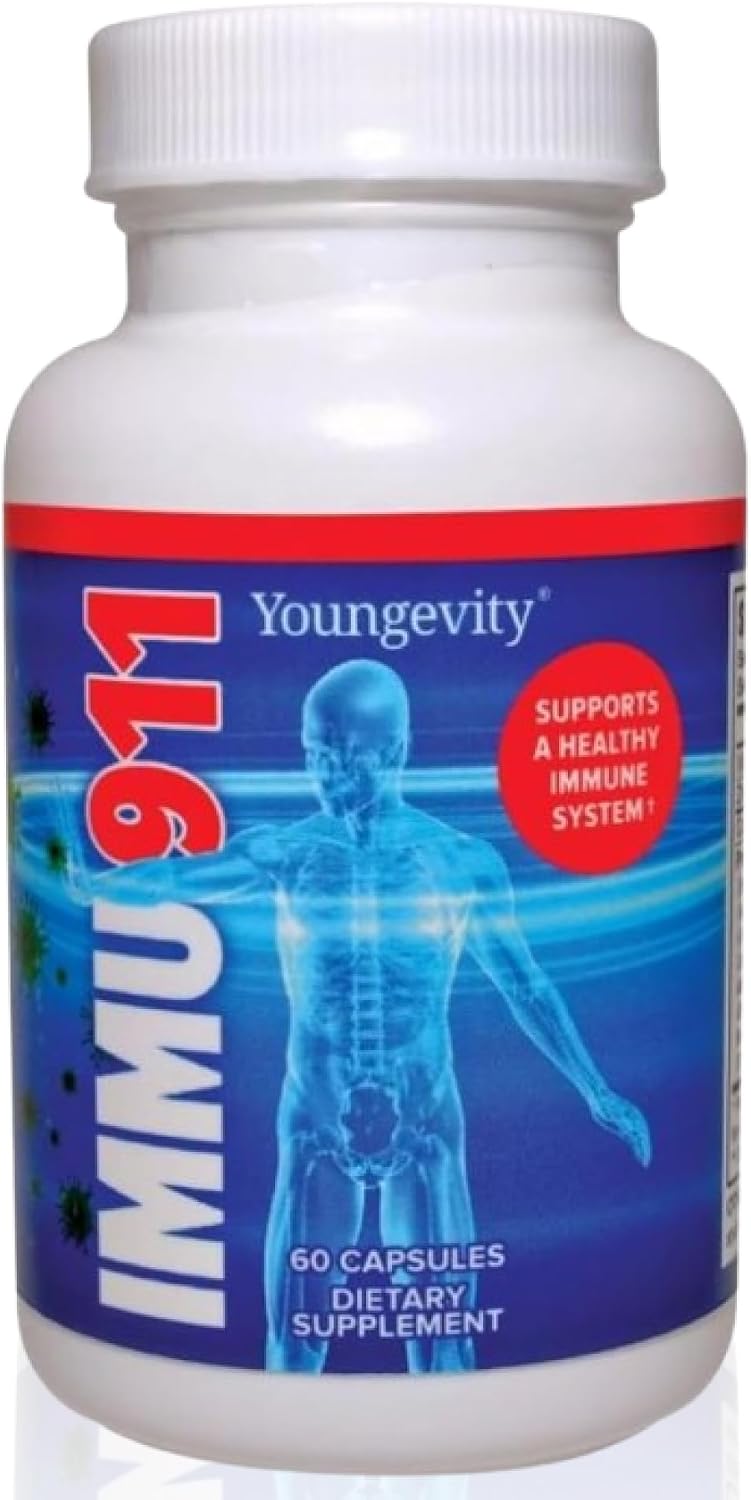 Youngevity Immu-911 Advanced Immune Support - 60 Capsules - görsel 1
