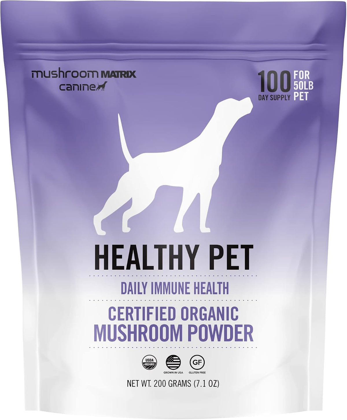 Mushroom Matrix Canine Organic Mushroom Powder – Daily Immune Support for Dogs and Cats (100g) - görsel 6
