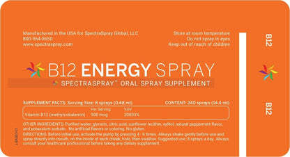 Travel Wellness Stay Well Kit: Immune Support & Vitamin B12 Oral Sprays, Vegan & Gluten-Free, 30-Day Supply