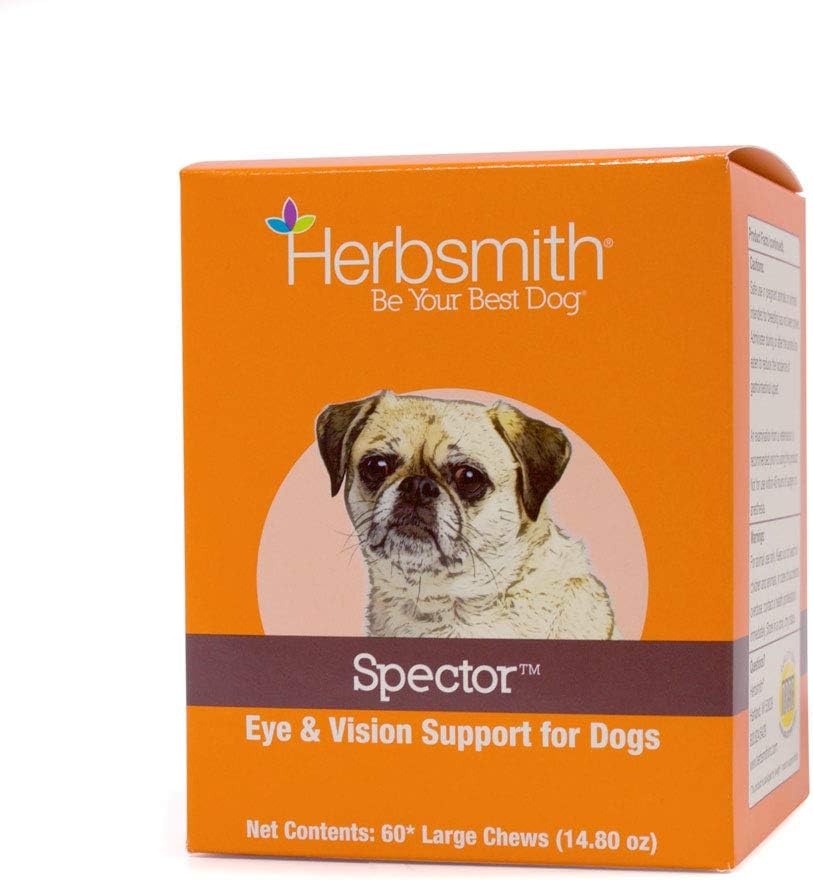 Herbsmith Spector - Eye & Vision Support for Dogs - Antioxidant Supplement - 60 Large Chews - görsel 1