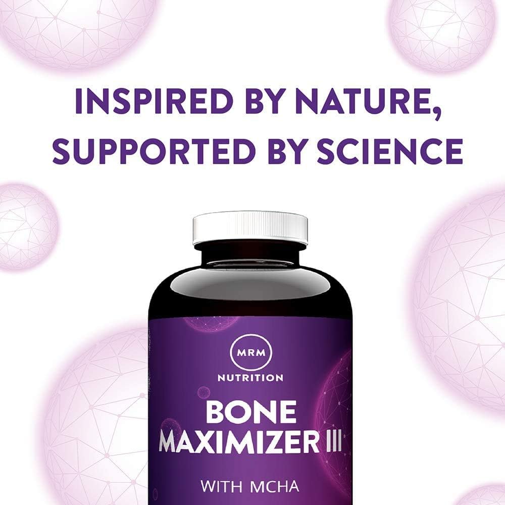 MRM Bone Maximizer III - MCHC Bone Support Supplement - 150 Capsules (Pack of 3) - görsel 4