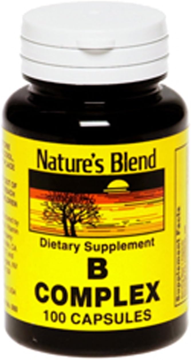 Nature's Blend B Complex Capsules, 100 Caps - görsel 2