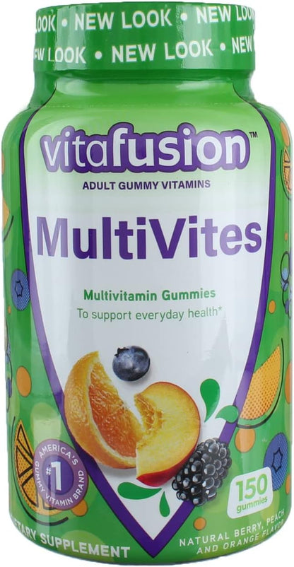 Vitafusion Multivite Gummy Complete Multivitamin, 150 Gummies