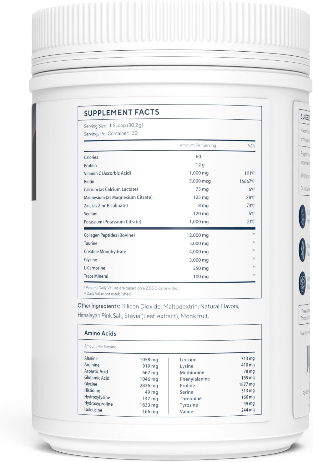 Renue By Science Skin & Body Essentials - Collagen Peptides, Electrolytes, Creatine & BCAA Powder, Chocolate - görsel 3