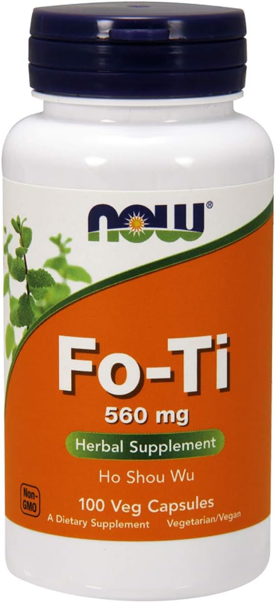NOW Foods Fo-Ti 560mg, 100 Veg Capsules - görsel 1