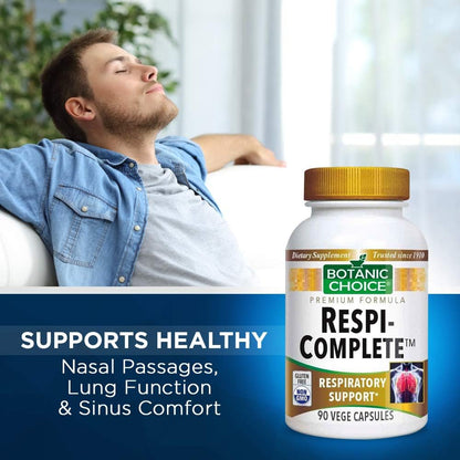 Botanic Choice Respi-Complete – Adult Daily Respiratory Support Supplement